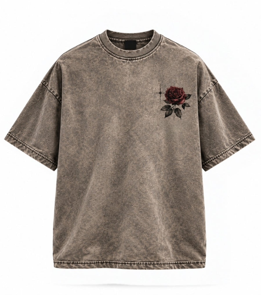 Faded Dreams Oversized T-Shirt – Vintage Wash